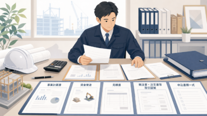 建設業の融資申請｜事業計画書・資金使途・確認資料の準備